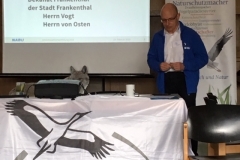 Foto: Monika Kröber - Unser 1. Vorsitzender Manfred Becker beim Tätigkeitsbericht