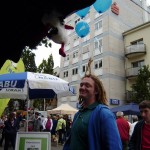 Foto: Monika Kröber - Fabian hatte viel Spaß mit den Ballons