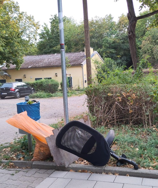 Es kam wieder einiges zusammen an Müll...